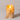 4-Inch Dancing Flame Battery Pillar with timer
