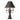 Bradford Lamp with Textured Metal Shade in Americana Black