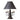 Harrison Lamp in Americana Black with Textured Metal Shade