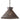 Roosevelt Shade Light with Chisel in Kettle Black