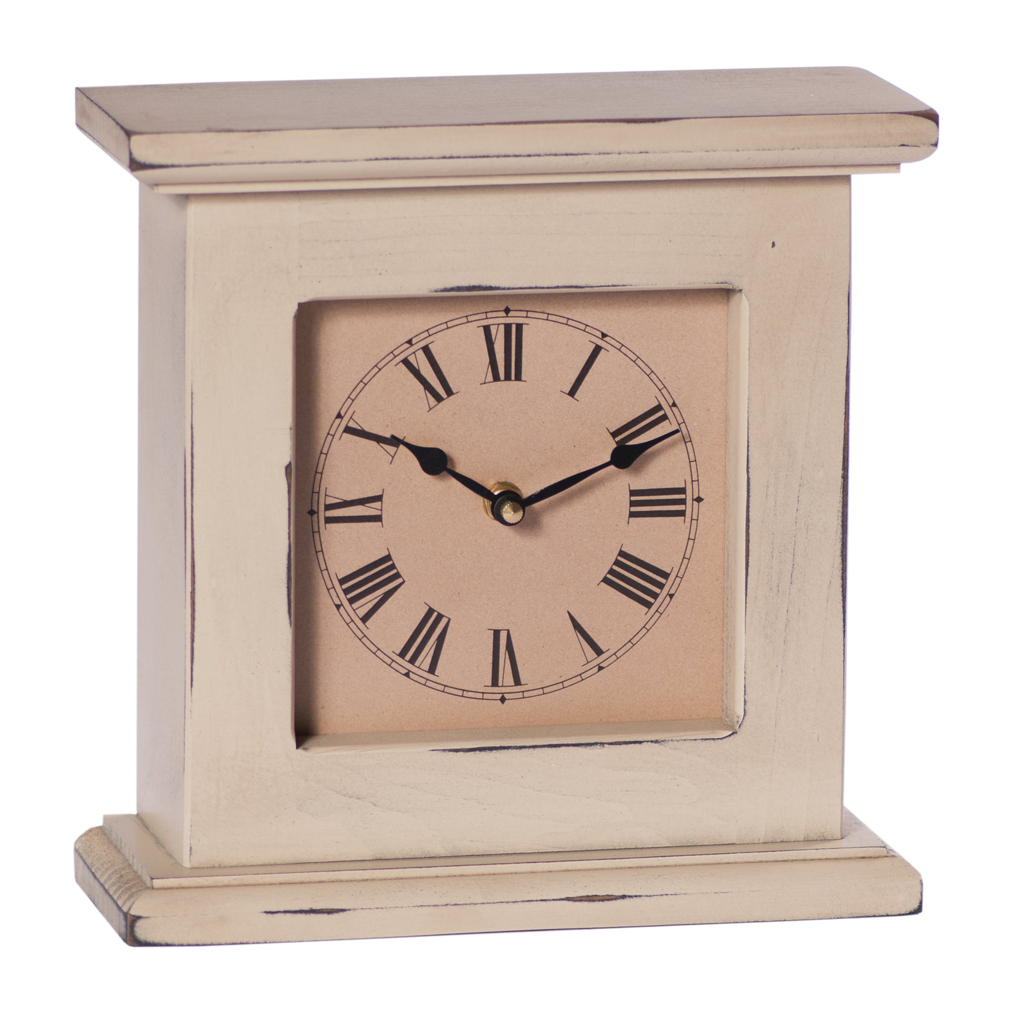 Small Colock Small Wooden Mantle Clock – Irvin's Tinware