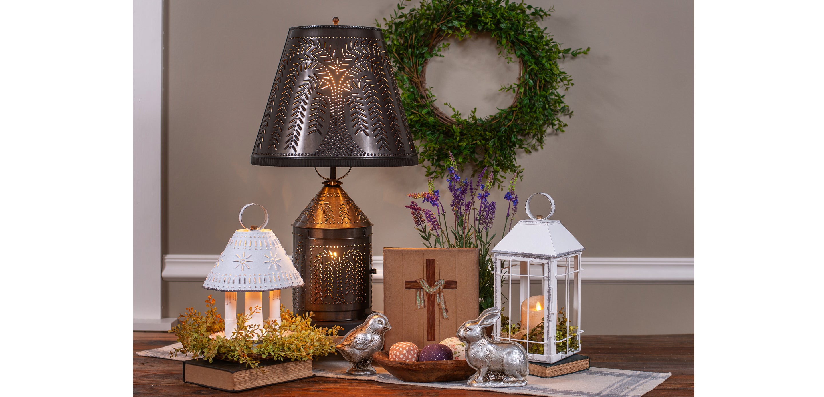 Springtime Wishing Decorating Look – Irvin's Tinware