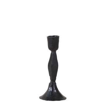 5.5-Inch Primitive Cast Iron Taper Candle Holder