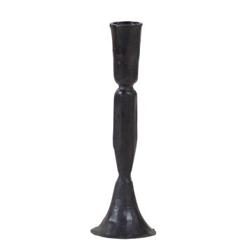 8.5-Inch Farmhouse Cast Iron Taper Candle Holder