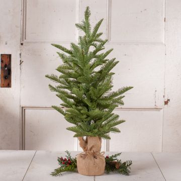 26-Inch Pine Tree with Burlap Base