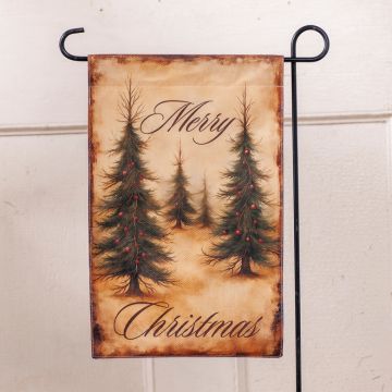 Christmas Tree Garden Flag