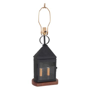 Harbor Lamp in Textured Black