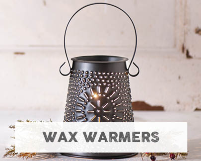 Irvin's Tinware K19-61WZ Farmhouse Wax Warmer in Weathered Zinc