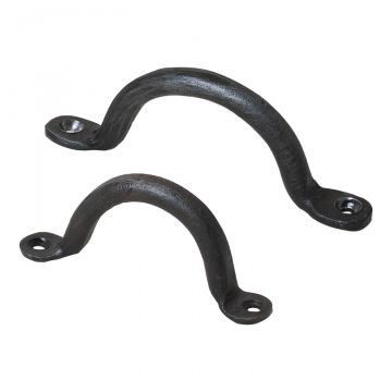 4-Inch and 3-Inch Wrought Iron Cabinet Pull Handles