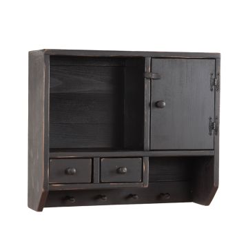 Cabin Cupboard in Black