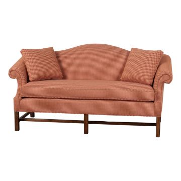 74-Inch Classic Camelback Sofa