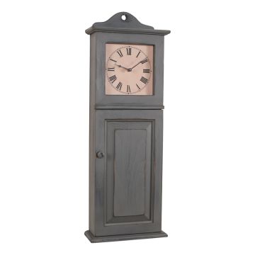 Franklin Clock in Sturbridge Gray