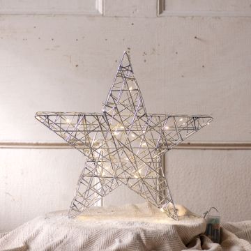 Medium Lighted Decorative Star