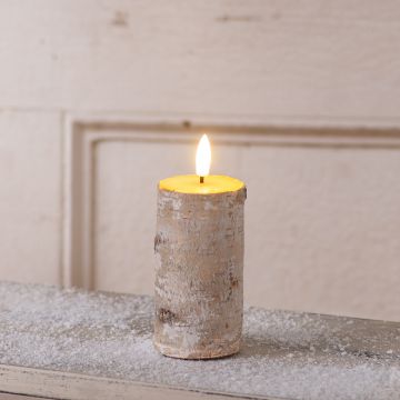 Real Bark Battery Votive with timer