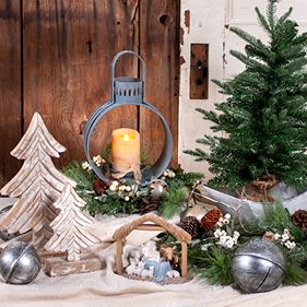 Silver Bells Decorating Look