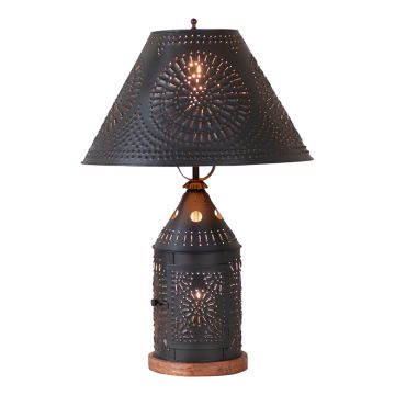 Tinner's Revere Lamp with Metal Shade