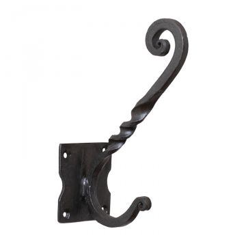 6-Inch Decorative Wrought Iron Wall Hook