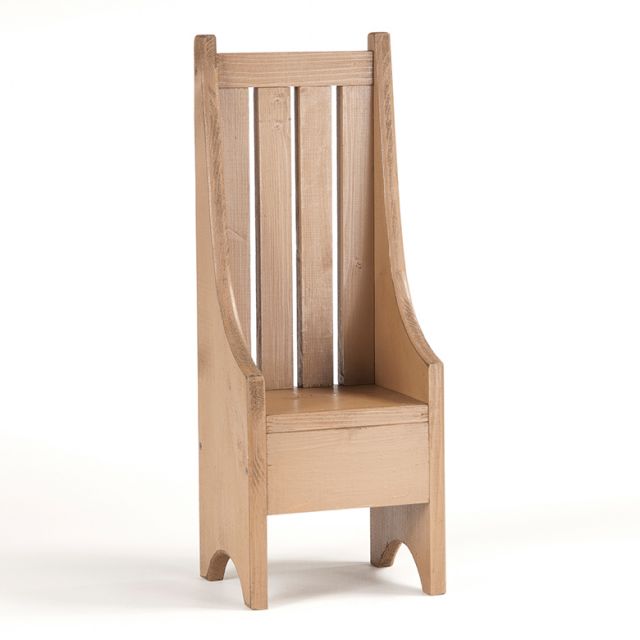 wooden doll chair