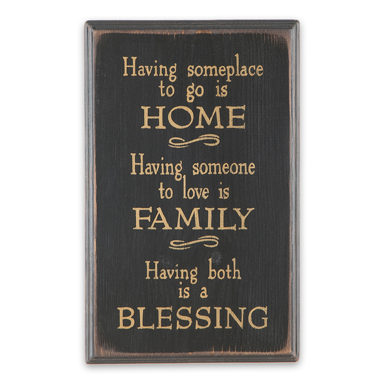 Having Someplace To Go Is Home Sign: Irvin's Tinware