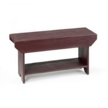 36-Inch Cobbler's Bench in Red