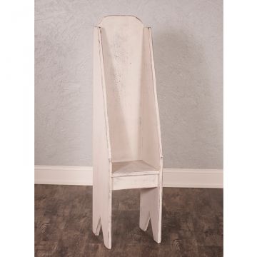 Potter's Chair in worn white