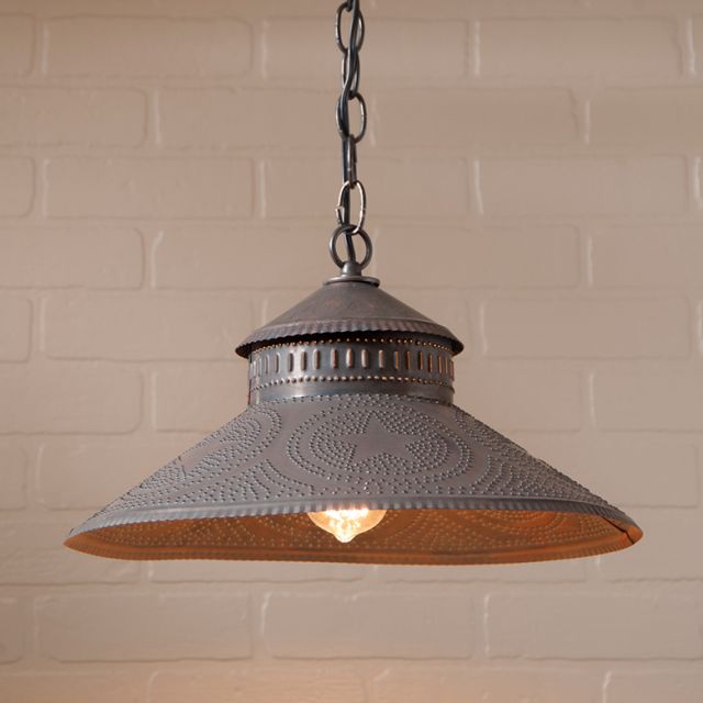 Shopkeeper Shade Pendant Light 2024 in Kettle Black