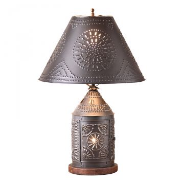 Tinner's Revere Lamp with Metal Shade
