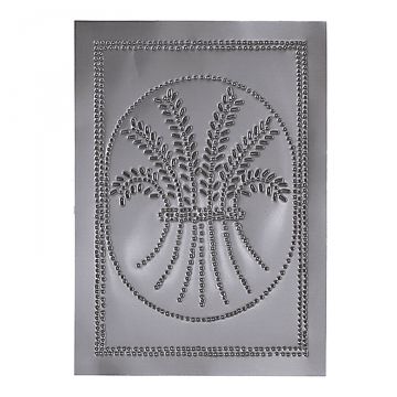 Vertical Wheat Panel in Country Tin